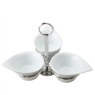 SUPPORT AVEC 3 COUPELLES