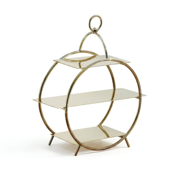 PRESENTOIR CERCLE DORÉ